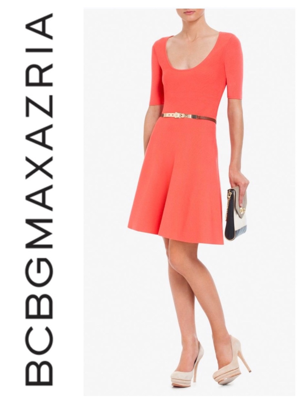 BCBGMaxAzria Madisyn A-Line Dress